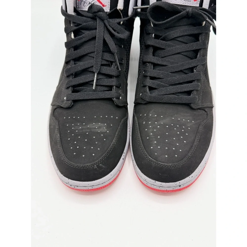 Jordan 1 Retro 89 Black Cement Grey 599873-003 Mens Size 11.5 No Box